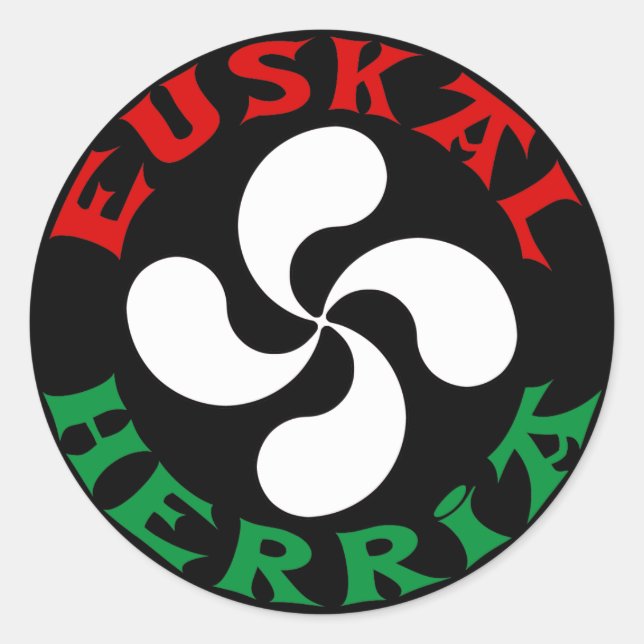 pegatina de cruz vasca (Anverso)