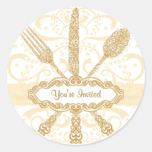 Pegatina de Cuchara de Cuchilla de la horquilla