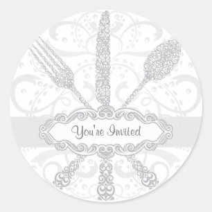 Pegatina de Cuchara de Cuchilla de la horquilla