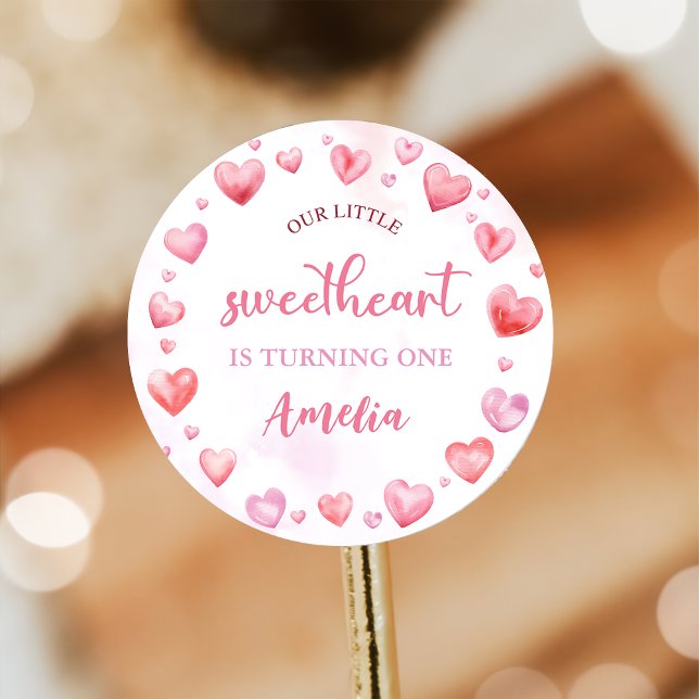 Pegatina de cumpleaños de Pink Valentine (Subido por el creador)