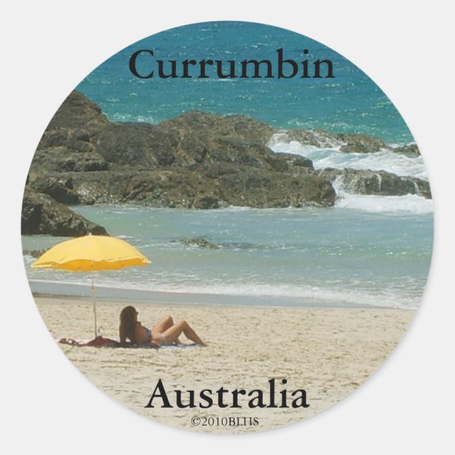 Pegatina de Currumbina (Anverso)