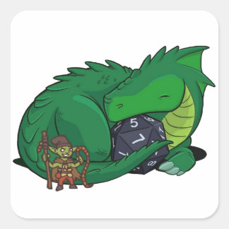Pegatina de D&D