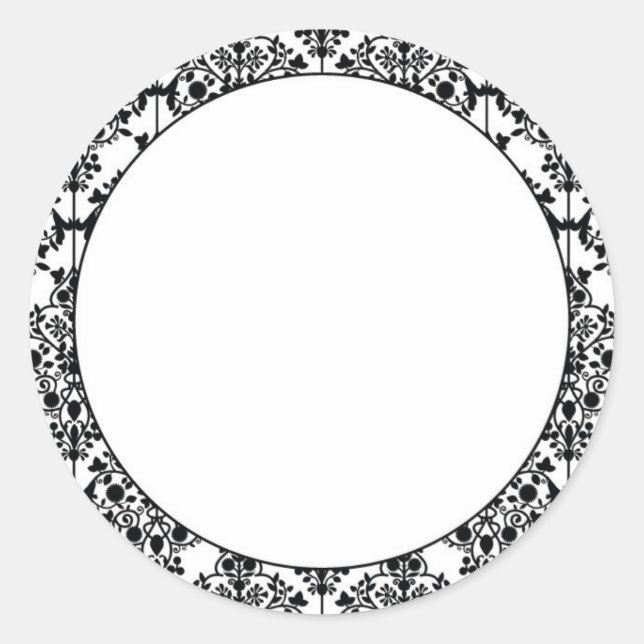 Pegatina de Damask (Anverso)