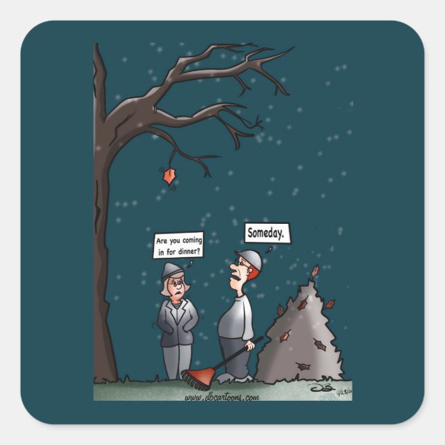 Pegatina de Day Square (Anverso)