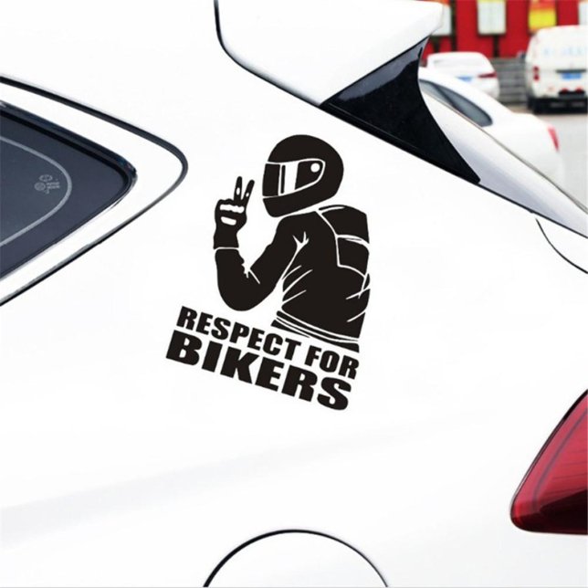 Pegatina de Decal 3D de la motocicleta Respect Bik (Subido por el creador)