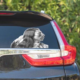 Pegatina DE DECLARACIÓN DE AUTO NATIVO AMERICANO M