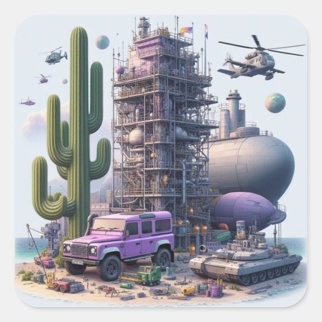 Pegatina de defensor de conceptos (Anverso)