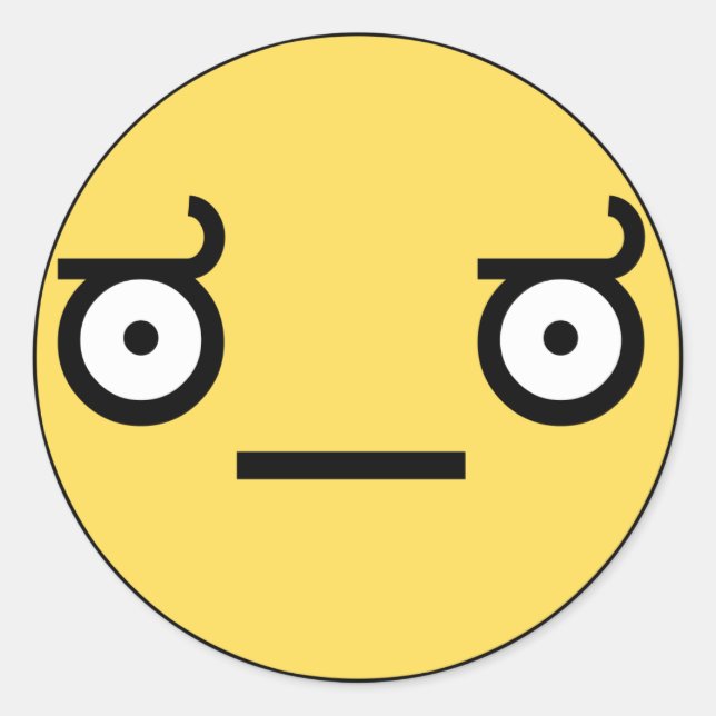 Pegatina de desaprobación (Anverso)