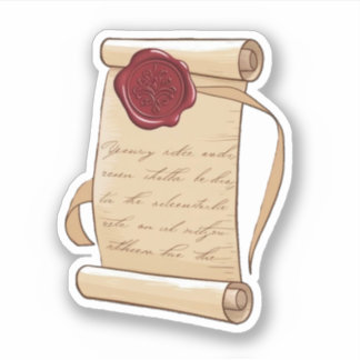 Pegatina de desplazamiento sellado