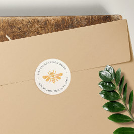 Pegatina de dirección de retorno de color de agua 