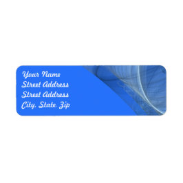 Pegatina de dirección de retorno de fondo fractal