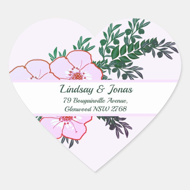 Pegatina de dirección de retorno de verde anémico  (Anverso)