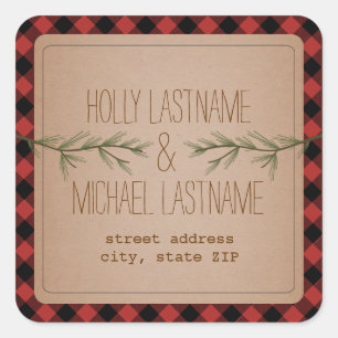 Pegatina de direcciones de ramas de evergreen