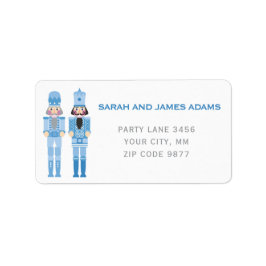 PEGATINA DE DIRECCIONES NUTCRACKER DE NAVIDADES AZ