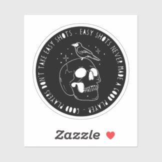 Pegatina de disco ambiguoso