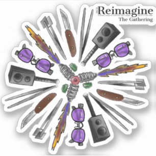 pegatina de diseño de camisetas de reunión de 20