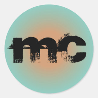 Pegatina de diseño de Matt Crook