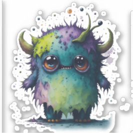 Pegatina de diseño de monstruos Personalizado asus