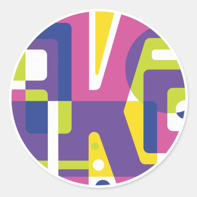 PEGATINA de diseño SKA (Anverso)