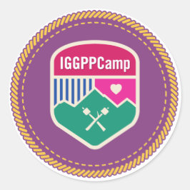 PEGATINA de distintivos IGGPPCamp