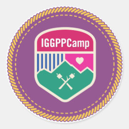 PEGATINA de distintivos IGGPPCamp