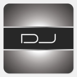 Pegatina de DJ con clase