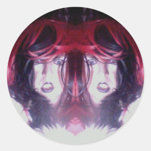 Pegatina de doble dramática