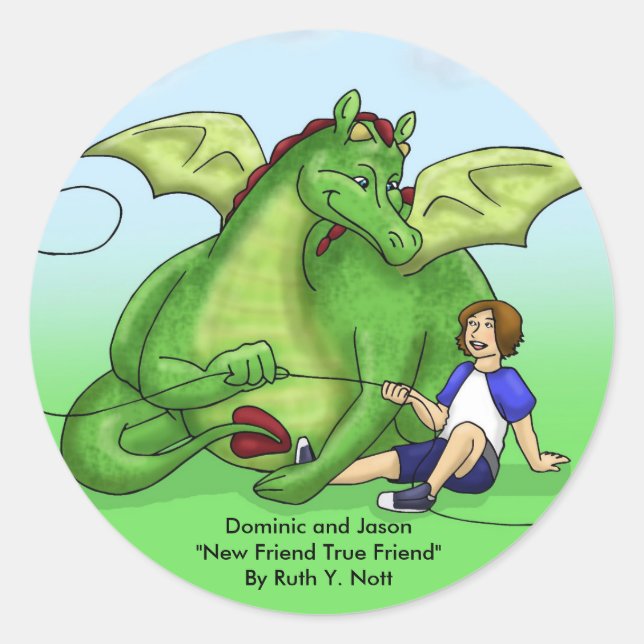 Pegatina de Dominic y de Jason (Anverso)