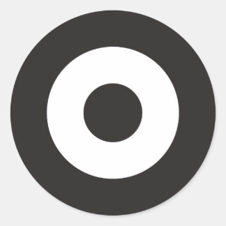 Pegatina de dos formas de sonido de tono