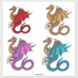Pegatina de Dragon Vinyl Personalizado