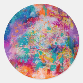 Pegatina de duchas arco iris