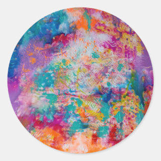 Pegatina de duchas arco iris