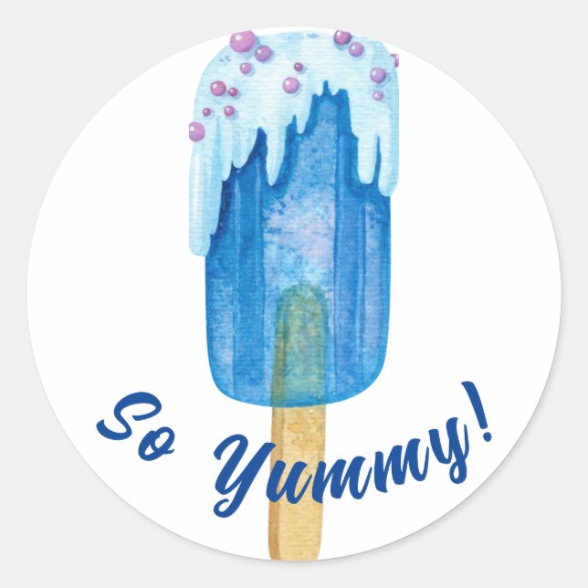 Pegatina de dulces caramelos morados (Anverso)