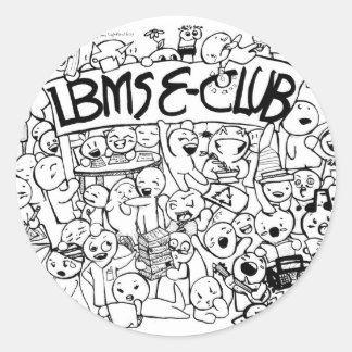 Pegatina de E-club Pic