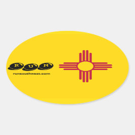 Pegatina de ejecución de símbolo Zia