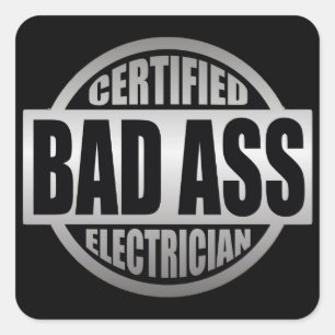 Pegatina de Electricistas Certificados