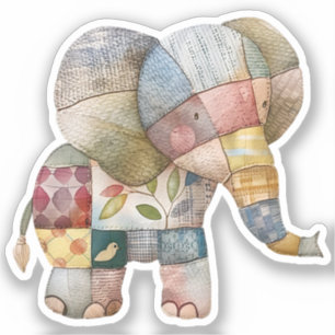 Pegatina de Elefante Scrapbooking