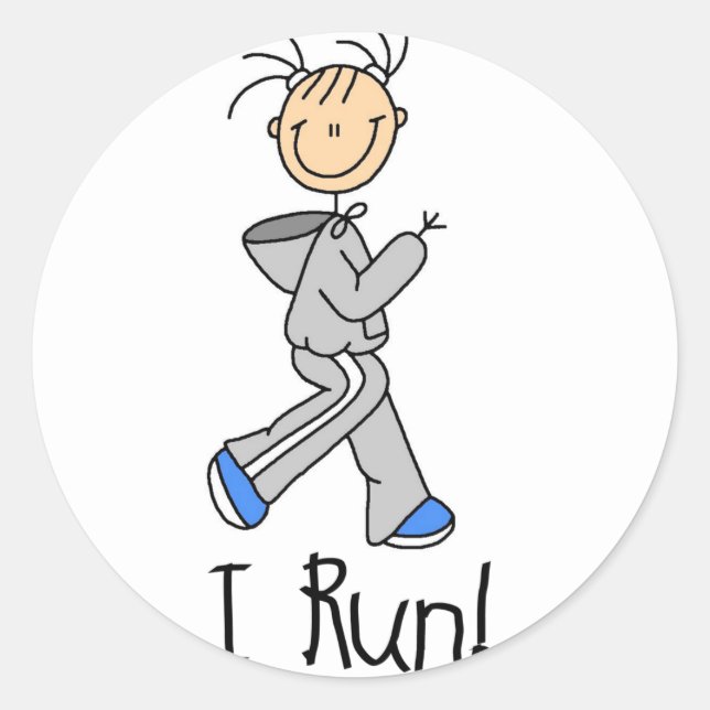 Pegatina de elevación de la figura del stick (Anverso)