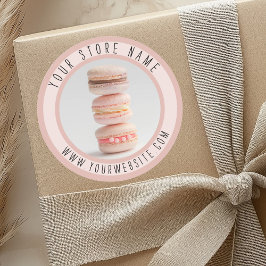 Pegatina de embalaje de panadería