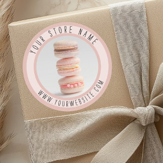 Pegatina de embalaje de panadería