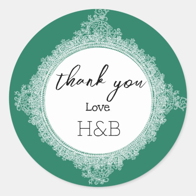 Pegatina de Emerald Regal (Anverso)