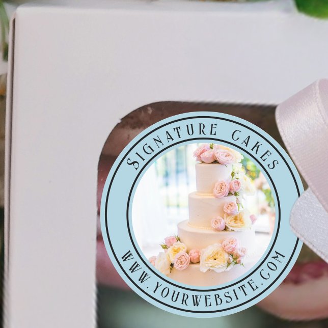 Pegatina de empaquetado de pasteles (Subido por el creador)