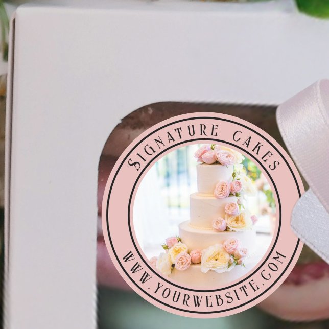 Pegatina de empaquetado de pasteles (Subido por el creador)