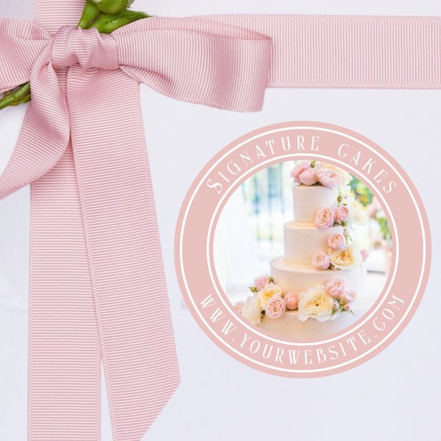 Pegatina de empaquetado de pasteles (Subido por el creador)