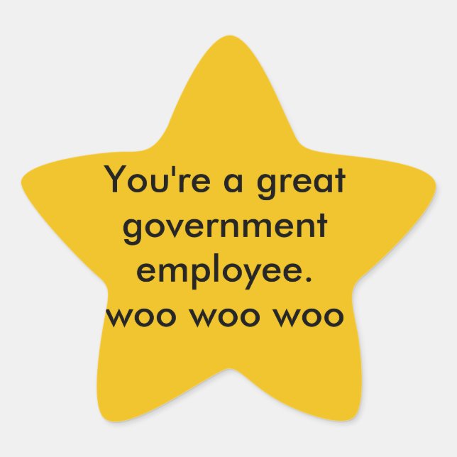 Pegatina de empleados (Anverso)