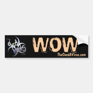 pegatina de encargo de TheOandAVirus.com wow