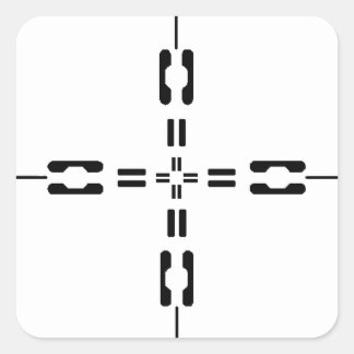 Pegatina de encuestas de tierras
