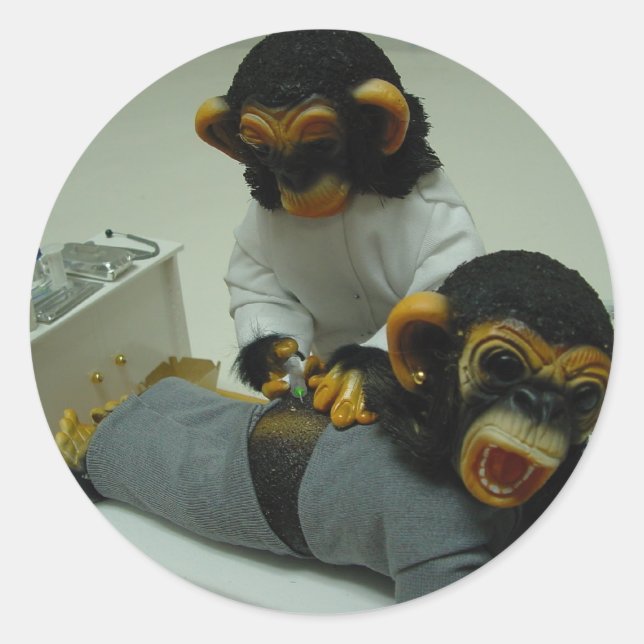 Pegatina de enfermería (Anverso)