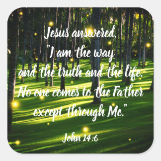 Pegatina de Escritura Cristiana Inspiradora Positi