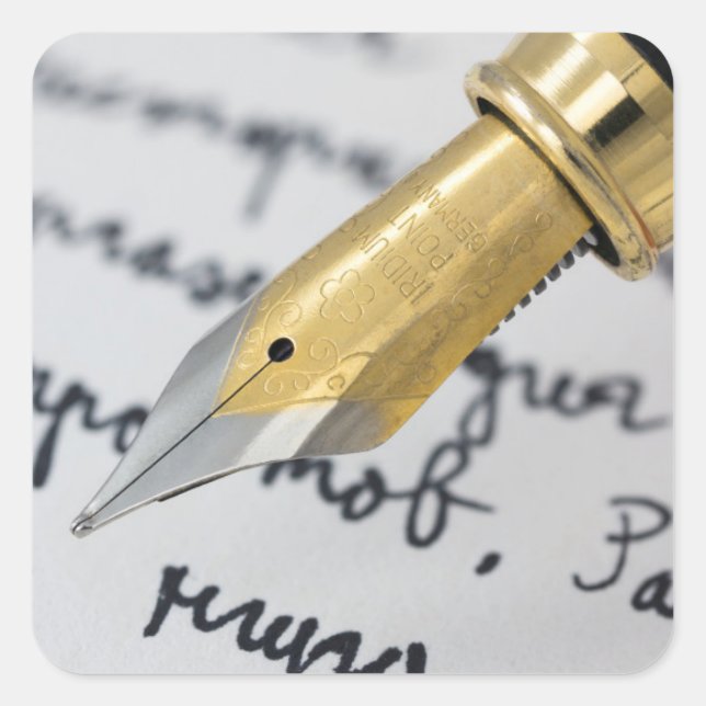 Pegatina de escritura de composición (Anverso)